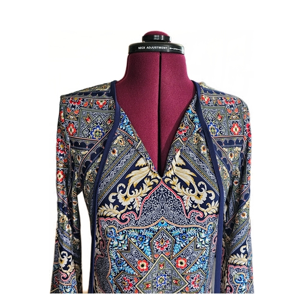 Westport 1962 Boho Festival Artsy Hippie Fairy Whimsical Sheath Dress - Picture 2 of 16